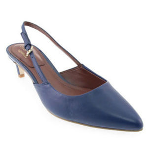 NWT Cole Haan Juliana Leather Slingback Heels